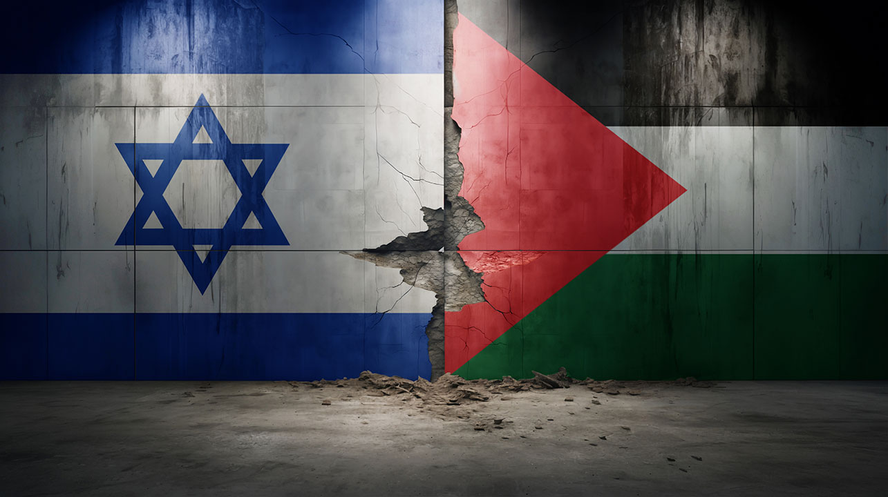 israel-palestine-flags