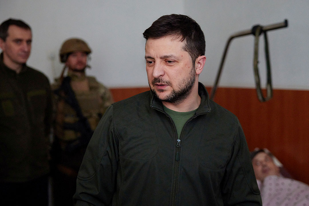 Ukraine-Volodymyr Zelensky